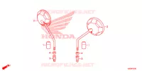 SPECCHIETTO per Honda ZOOMER 110 X 2019
