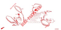 SPECCHIO   PARAMANO per Honda CRF 250 RALLYE 2019