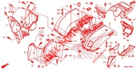 PARAFANGO POSTERIORE per Honda FOURTRAX 520 FOREMAN RUBICON 4X4 AT DCT EPS 2020