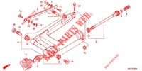 FORCELLONE (VT750C2B/C2S/CS/C/CA) per Honda SHADOW VT 750 SPIRIT S 2011