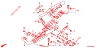 SMORZATORE SCARICO (VT750C2B/C2S/CS/C/CA) per Honda SHADOW VT 750 SPIRIT S 2011